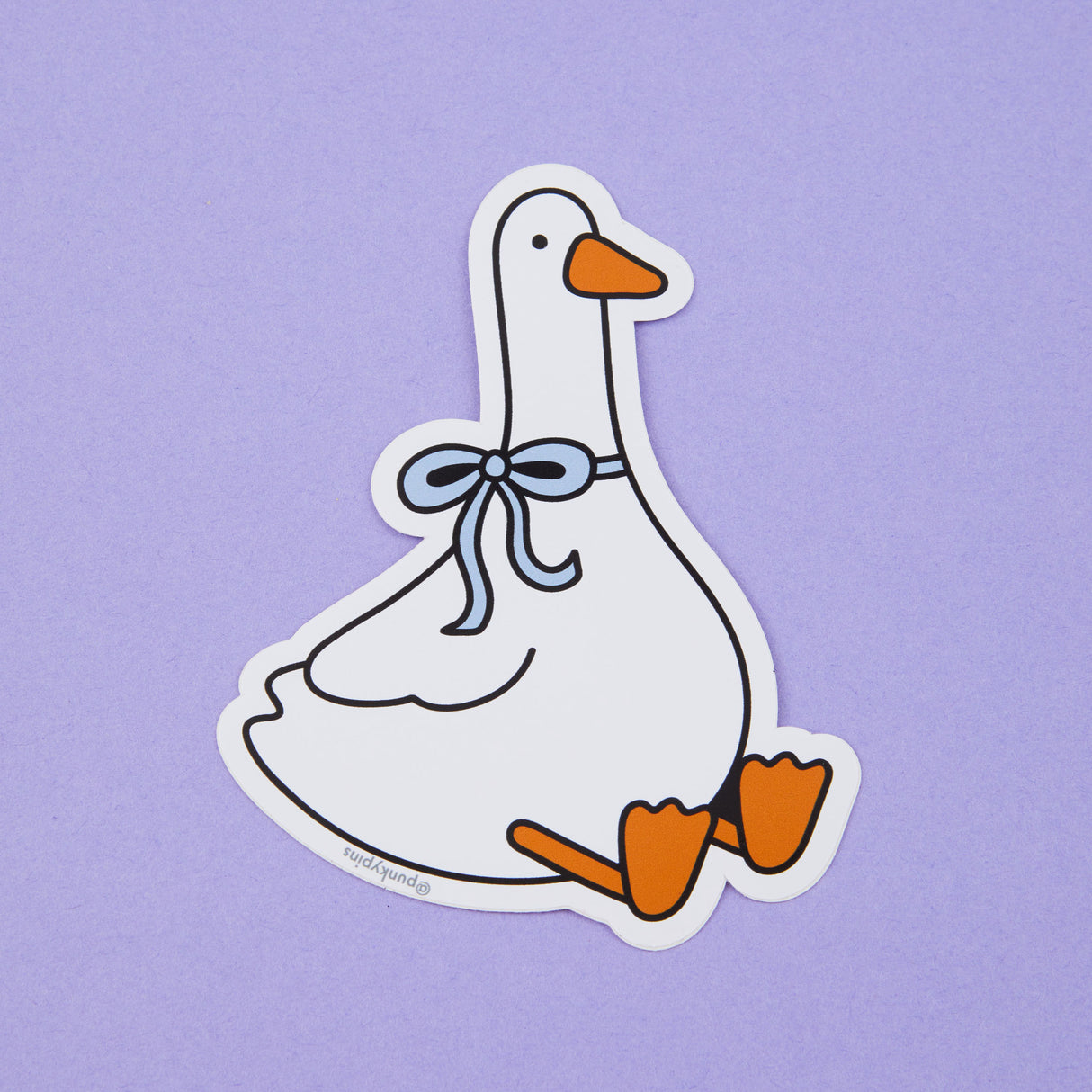 Cute Goose Vinyl Sticker