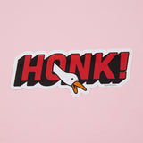 HONK! Goose Vinyl Sticker