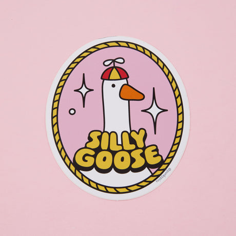 Silly Goose Vinyl Sticker