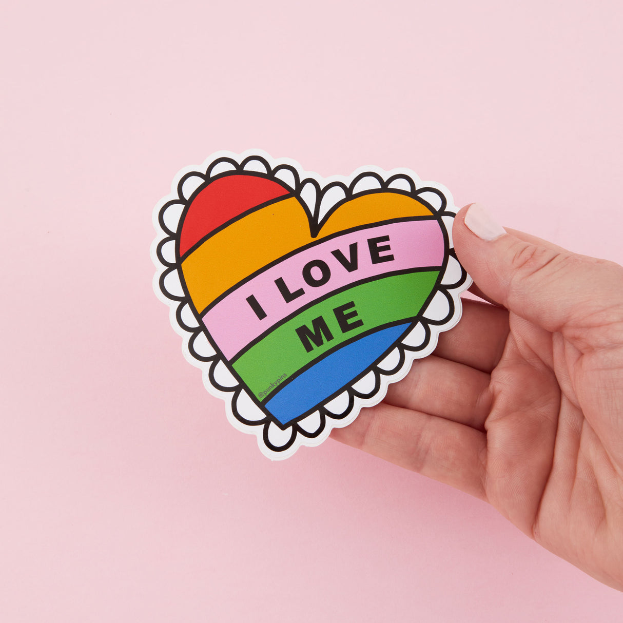 I Love Me Vinyl Sticker