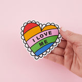 I Love Me Vinyl Sticker