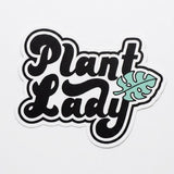 Plant Lady Die Cut Vinyl Sticker