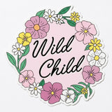 Wild Child Die Cut Vinyl Sticker