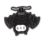 Spooky Boo Bat Laptop Sticker