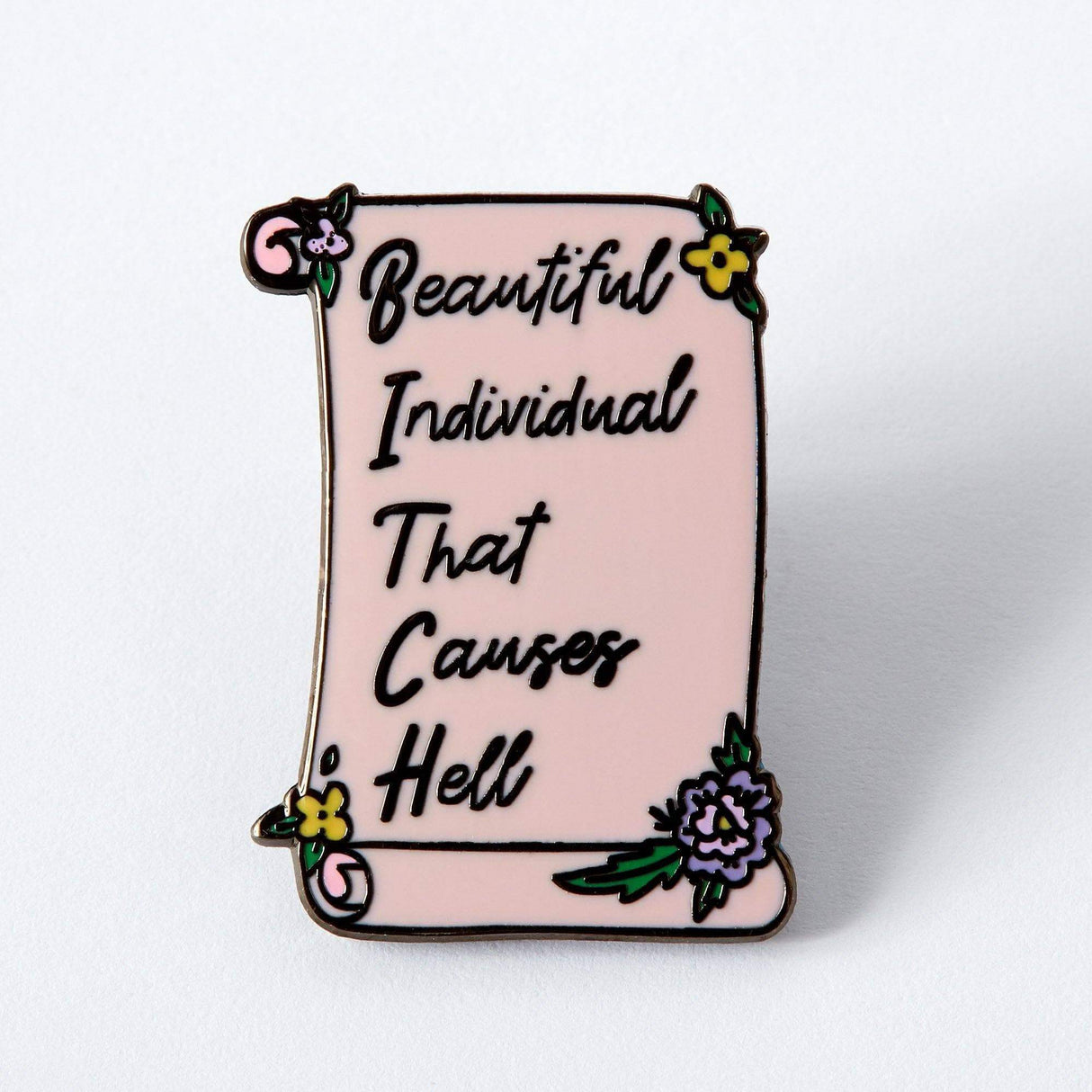 Beautiful Individual Enamel Pin