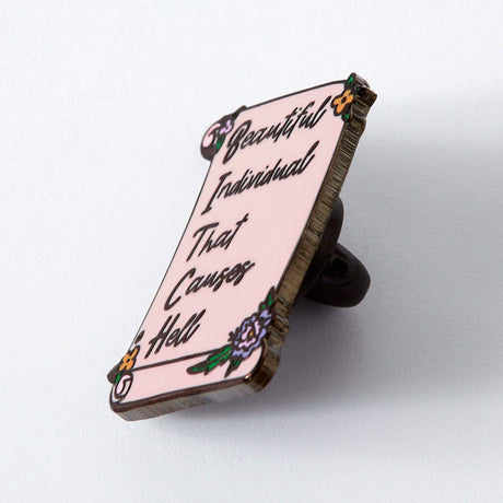 Beautiful Individual Enamel Pin
