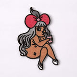 Bow-tiful Embroidered Iron On Patch