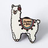 Karma Llama Enamel Pin