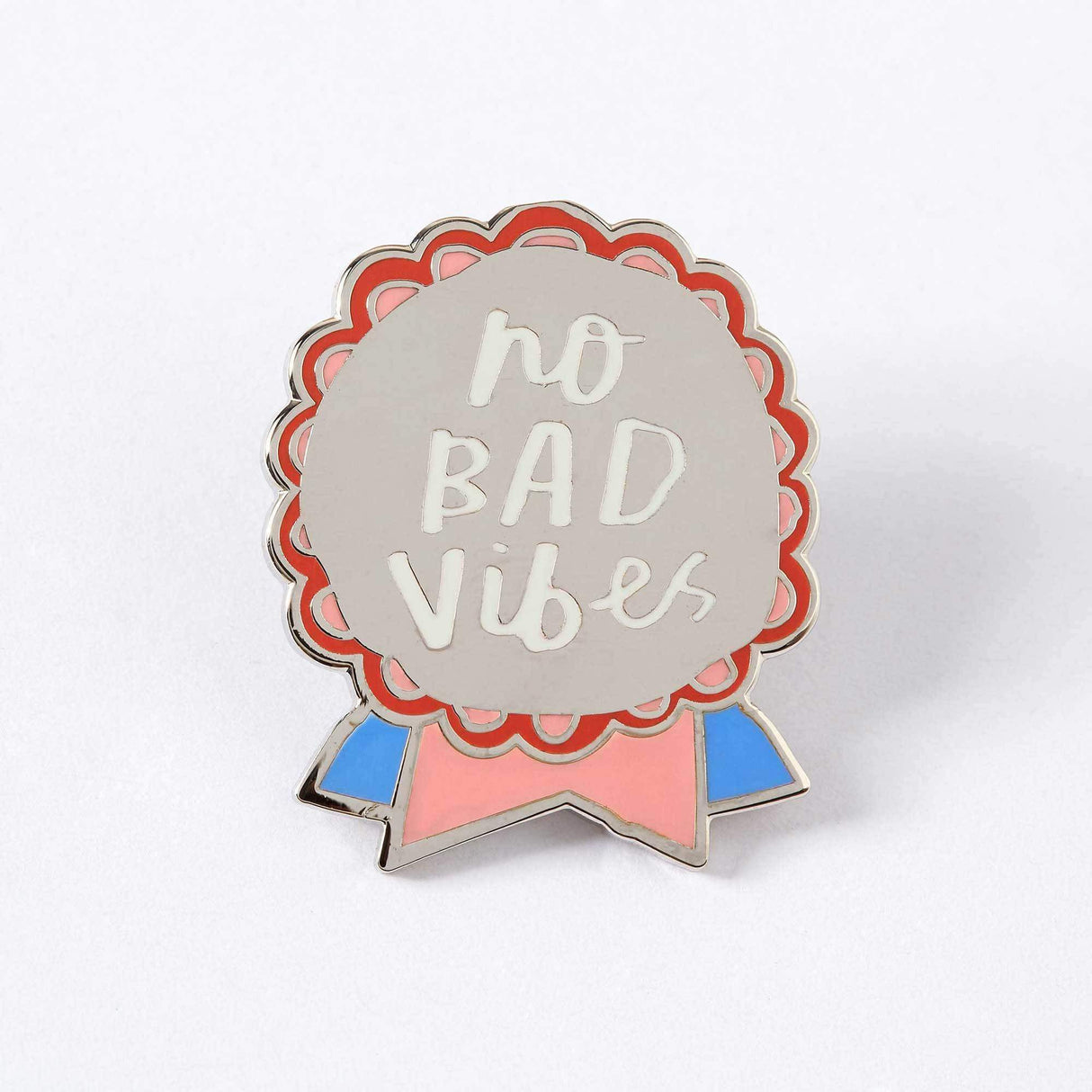 No Bad Vibes Enamel Pin
