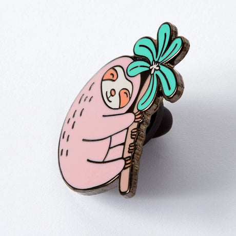 Chill as F*ck Sloth Enamel Pin