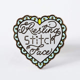 Resting Stitch Face Enamel Pin