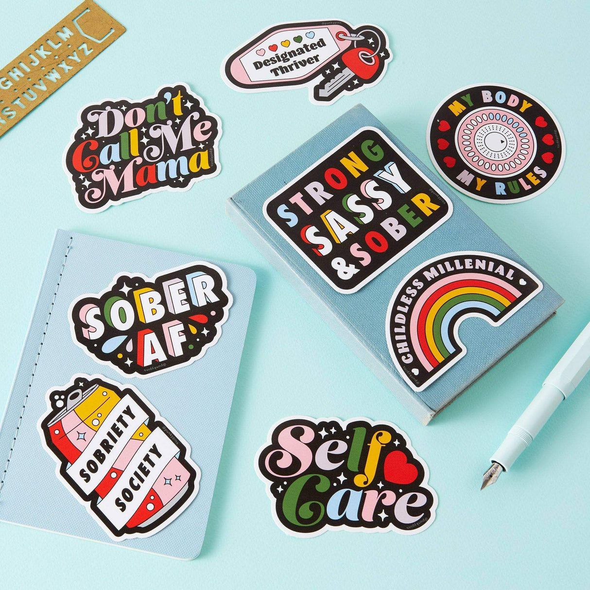 Sober AF Vinyl Sticker