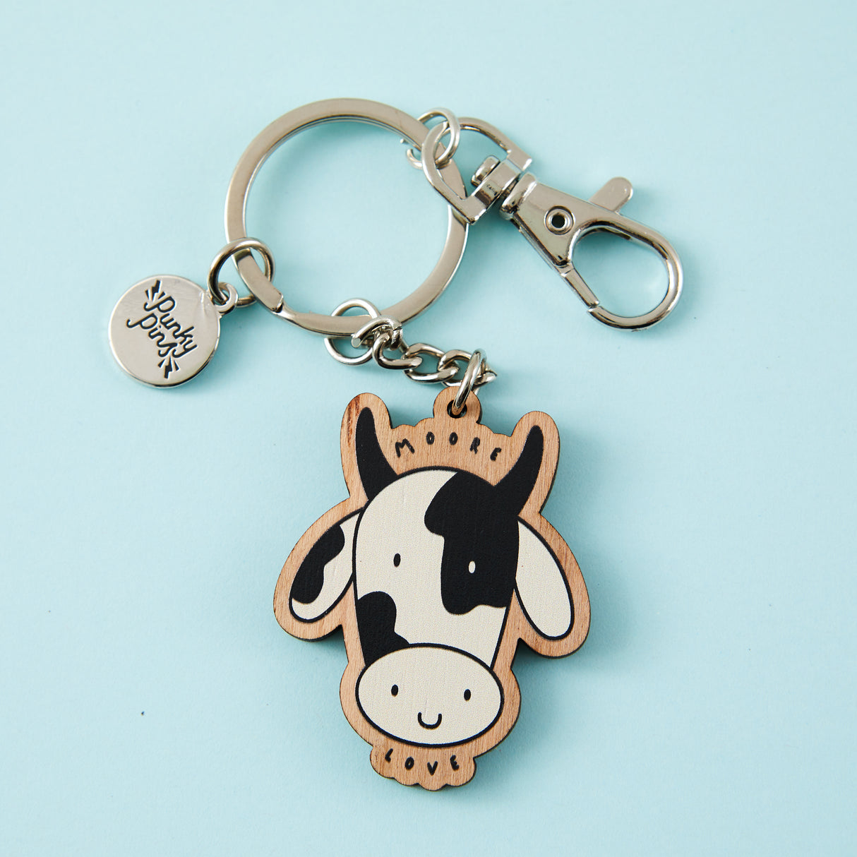 Moore Love Wooden Eco Keyring