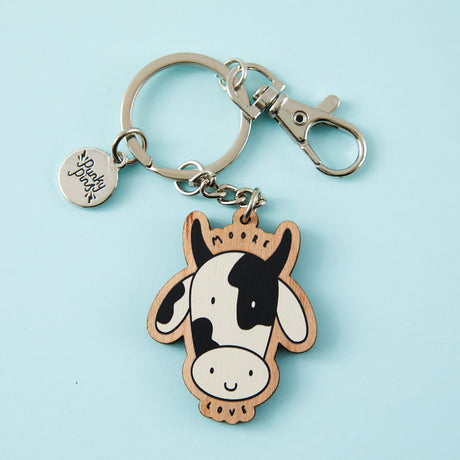 Moore Love Wooden Eco Keyring