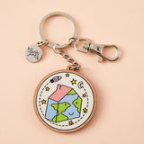 Our Home Wooden Eco Keyring