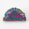 Happy To Be Different Wooden Eco Pin