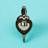 Heart & Dagger Enamel Pin