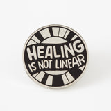Healing Is Not Linear Pin
