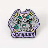 The Vampurr Enamel Pin