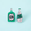 Gin &Tonic Acrylic Pin Pair
