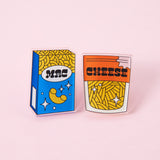 Mac & Cheese Acrylic Pin Pair