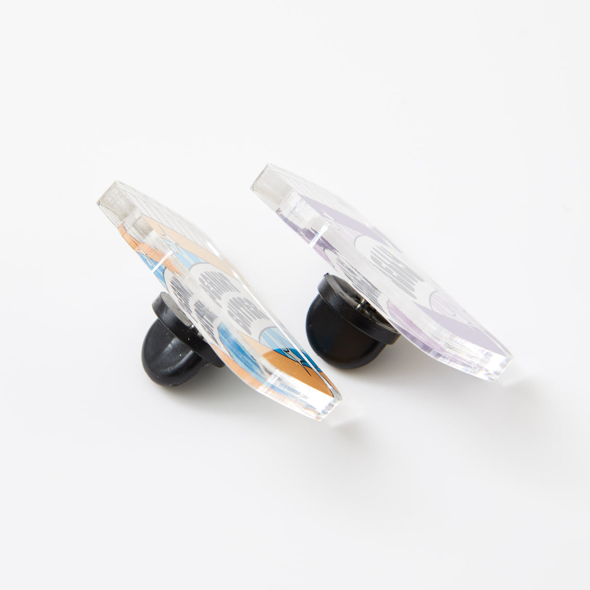 Peanut Butter & Jelly Acrylic Pin Pair