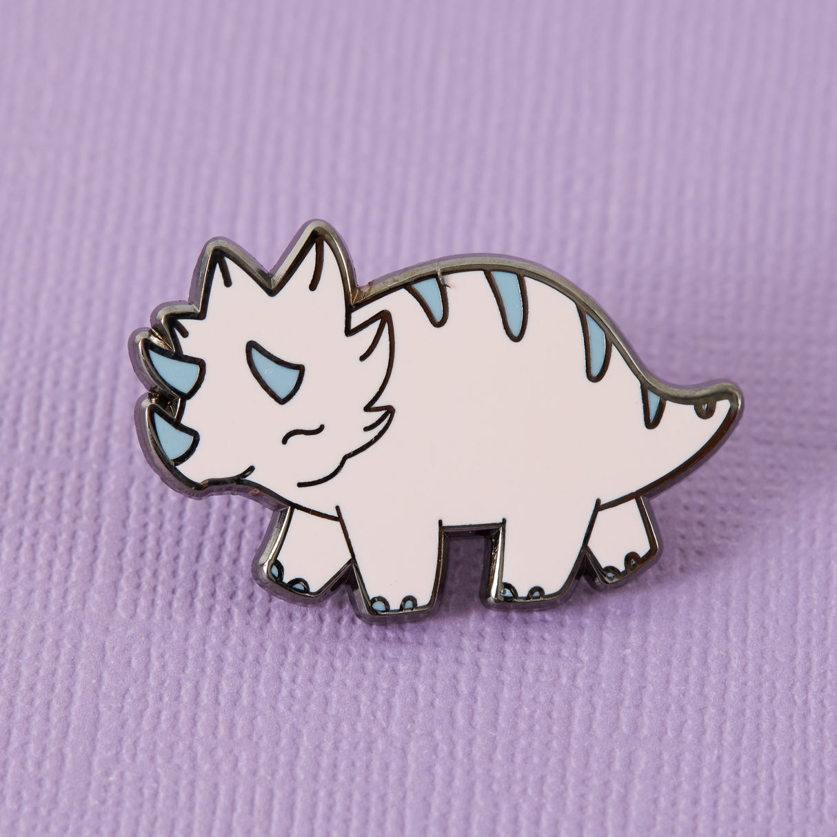 Triceratops Enamel Pin