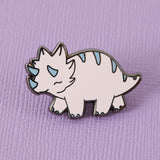 Triceratops Enamel Pin