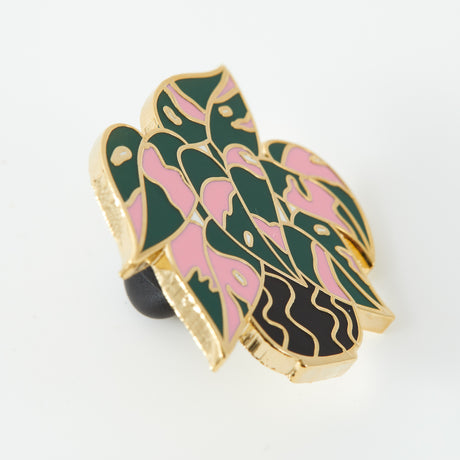 Pink Princess Philodendron Enamel Pin