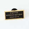 Coffee Appreciation Society Enamel Pin