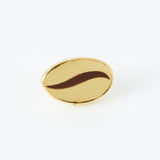 Coffee Bean Enamel Pin