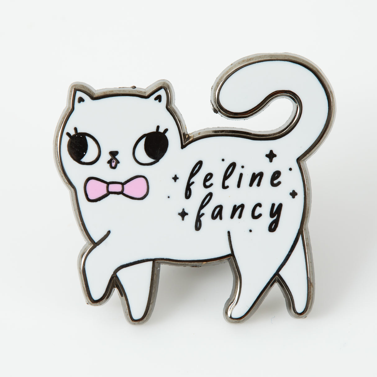 Feline Fancy Enamel Pin