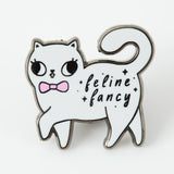 Feline Fancy Enamel Pin