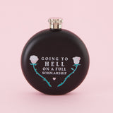 Going to Hell Hip Flask