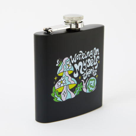 Workin on myself thanks Black Hip Flask