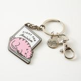 Fight For Feminism Enamel Keyring