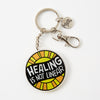 Healing Is Not Linear Acrylic Keyring