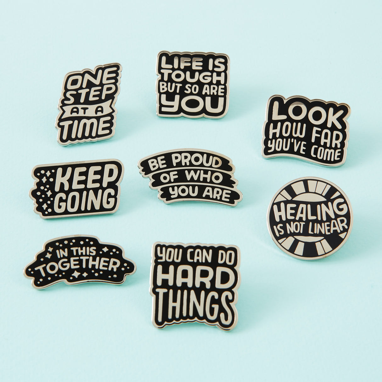 Keep Going Pin