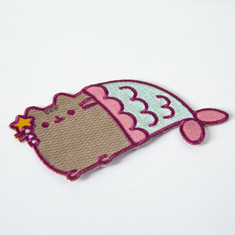 Pusheen Mermaid Iron on Patch