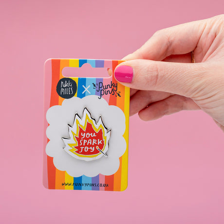 You Spark Joy Enamel Pin