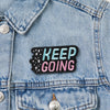 Keep Going Iron On Patch