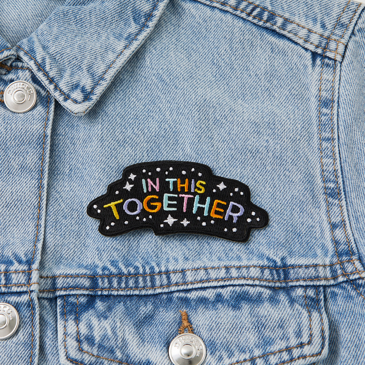 In This Together Iron On Patch