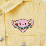 Cuterus Uterus Iron On Patch