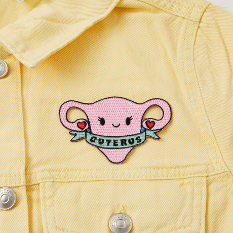 Cuterus Uterus Iron On Patch