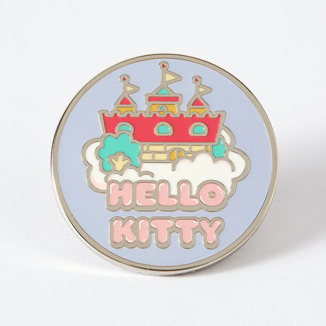 Hello Kitty Mermaid Castle Enamel Pin