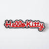 Hello Kitty Logo Embroidered Iron On Patch
