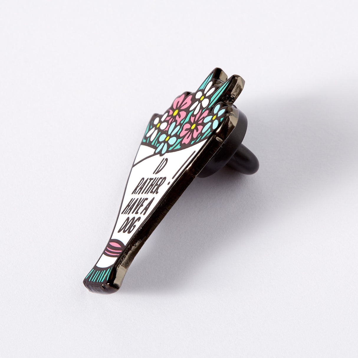 I'd Rather Have a Dog Enamel Pin