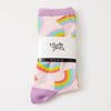 Rainbow Print Socks
