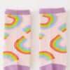 Rainbow Print Socks