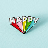 Happy Soft Enamel Pin